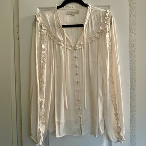 Loft Cream Blouse